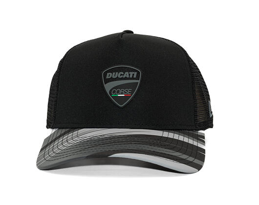 Kappe New Era - Ducati Motor Print 9FORTY Trucker - Black