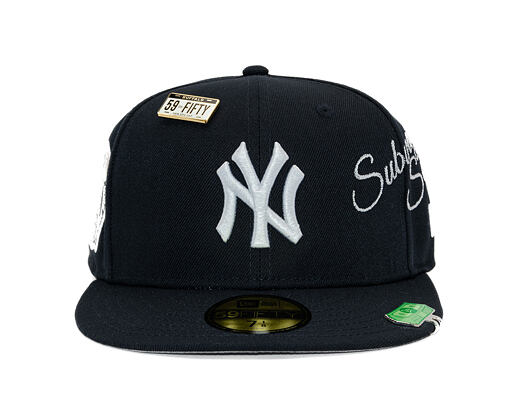 Kappe New Era - MLB IMAGE DROP - Subway Series 59FIFTY - NY Yankees - Navy