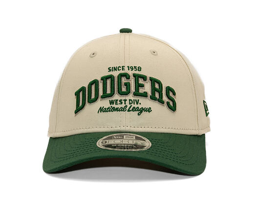 Kappe New Era - MLB Wordmark 9FORTY M-CROWN - LA Dodgers - Cream