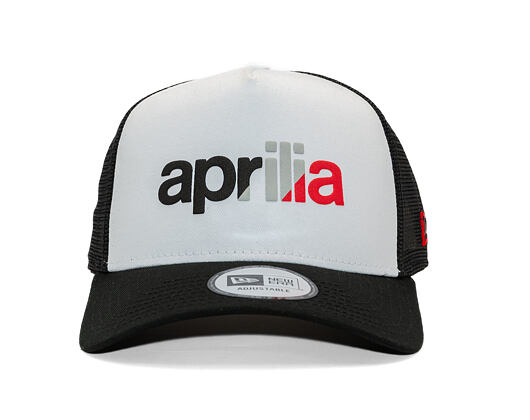 Kappe New Era - Piagio Wordmark 9FORTY Trucker - Aprilia - Black