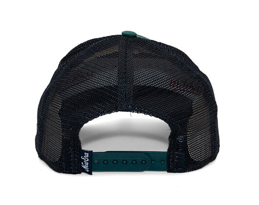 Kappe New Era - Branded Patch 9FORTY Trucker - Pine Green