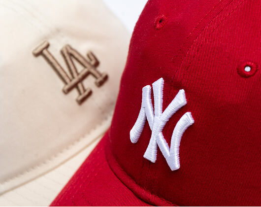 Damen Kappe New Era - MLB Essential Midi Logo 9TWENTY - NY Yankees - Pinot Red