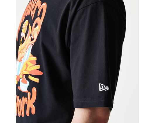 T-Shirt New Era - Food Graphic Tee - Black