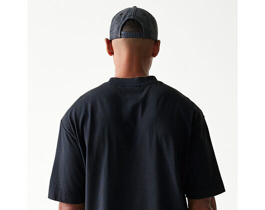 T-Shirt New Era - MLB Washed Boxy Tee - NY Yankees - Black
