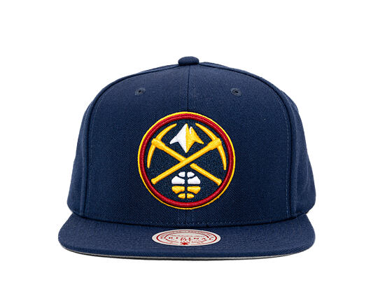 Kappe Mitchell & Ness - Denver Nuggets - Team Ground 2.0 Snapback - Navy