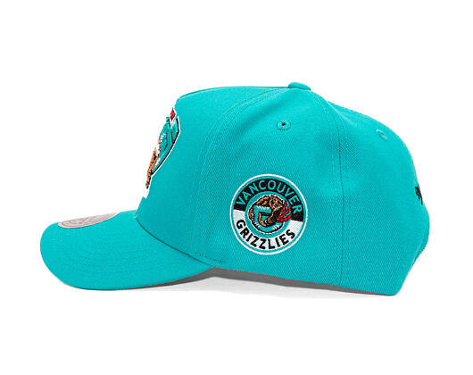 Kappe Mitchell & Ness - Vancouver Grizzlies - Double Clutch Pro Snapback Hwc - Teal