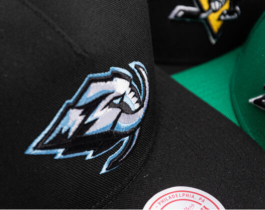 Kappe Mitchell & Ness - Utah Mammoth - Double Clutch Pro Snapback - Black