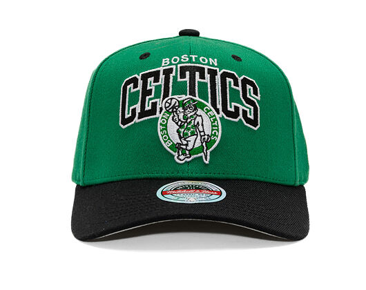 Kappe Mitchell & Ness - NBA Team Arch Snapback - Boston Celtics - Green / Black