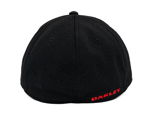 Kappe Oakley - Tincan Cap - Pitch Black/Flame Red