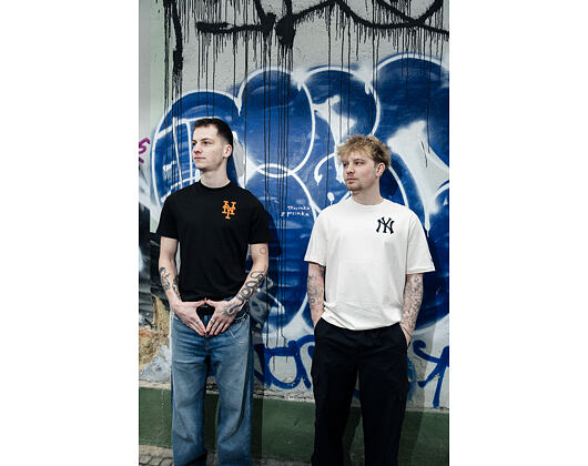 T-Shirt New Era - MLB Food Graphic Tee - NY Mets - Black