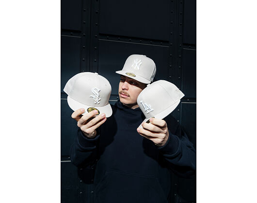 Kappe New Era - MLB Seasonal 59FIFTY - Chicago White Sox - Stone