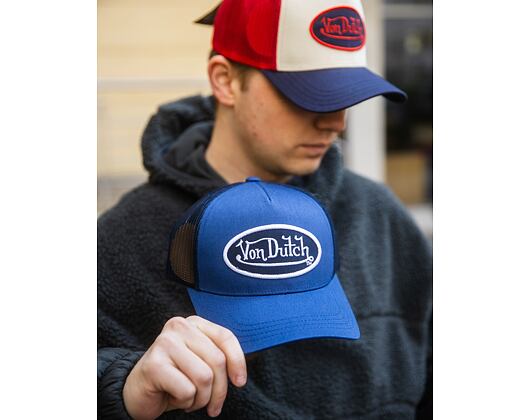 Kappe Von Dutch - Trucker - Classic Logo - Navy Blue