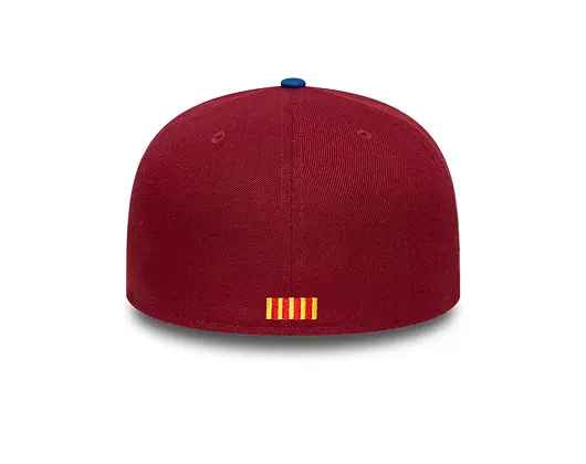 Kappe New Era - "Mes Que Un" 59FIFTY - Barcelona FC - Cardinal/Blue