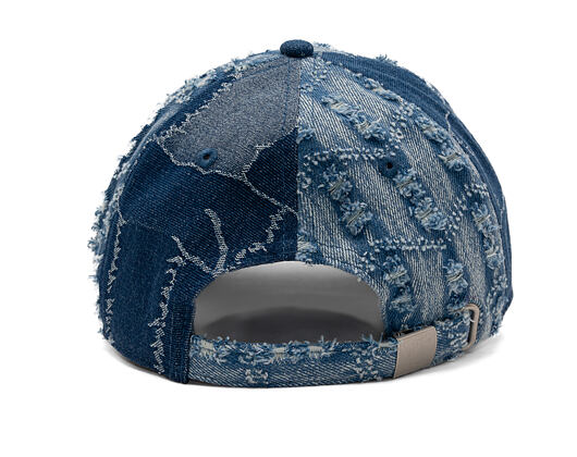 Kappe Kangol - TRENDS PACK - Denim Mashup Baseball - Medium Blue