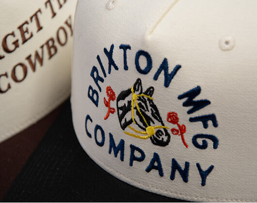 Kappe Brixton - Trophy Horse MP Snapback - Black/Off White