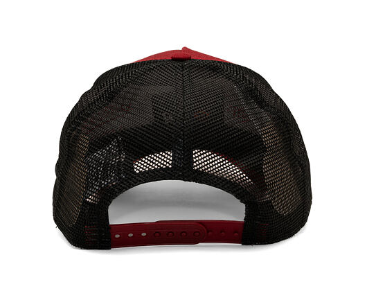 Kappe New Era -  Tonal 9FORTY Trucker - AS Roma - Pinot Red