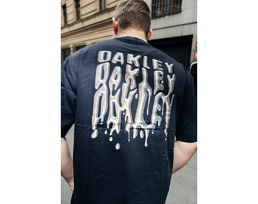 Oakley T-shirt - Stacked Metal Tee - Blackout