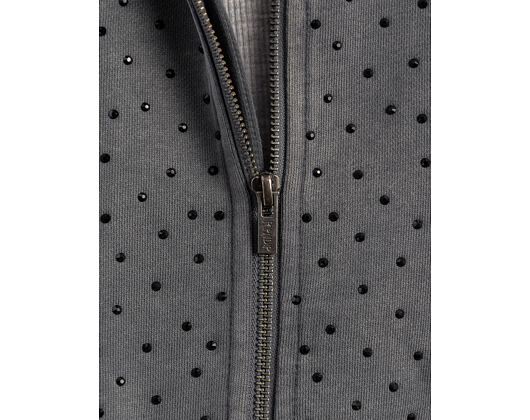 Pullover Ripngems Zip Up Hoodie (Charcoal Wash)