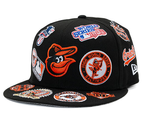 Kappe New Era - MLB All Over Logo 59FIFTY - Baltimore Orioles - Team Color