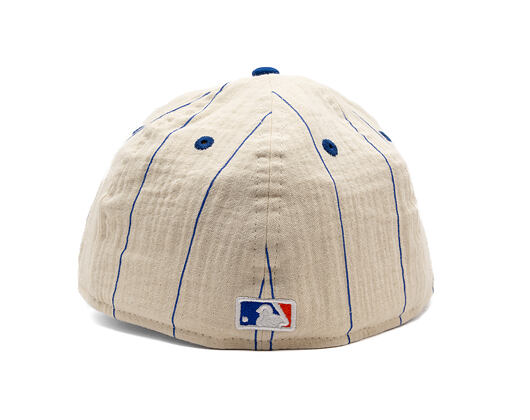 Kappe New Era - MLB Retro Linen Pinstripe 59FIFTY Retro Crown - NY Mets - Team Color
