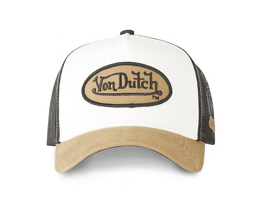 Kappe Von Dutch - Trucker - Classic Logo Grey/White