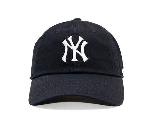 Kappe Nike - Primetime Club Unctructured Oragnic Cotton Cap NY Yankees - pitch blue