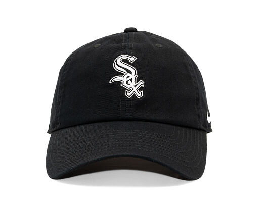 Kappe Nike - Primetime Club Unctructured Oragnic Cotton Cap Chicago White Sox - black