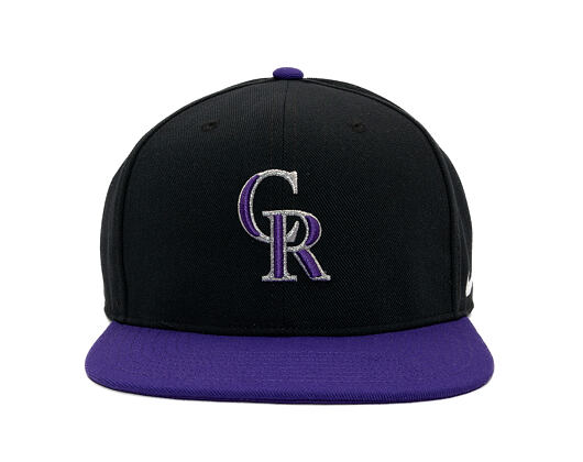 Kappe Nike - Dri-Fit Pro - Colorado Rockies - Black 00A/Court Purple 51L