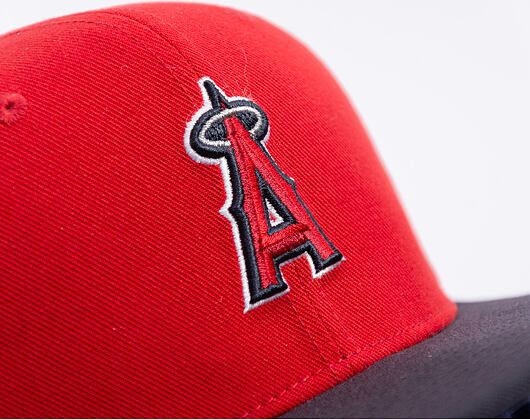 Kappe Nike - Dri-Fit Pro - Los Angeles Angels - Gym Red 6DL/Pitch Blue 4FA