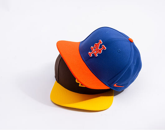 Kappe Nike - Dri-Fit Pro - New York Mets - Rush Blue 4EW/Team Orange 89L