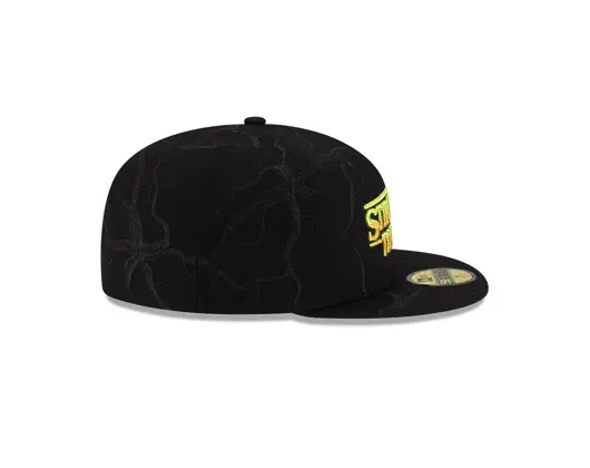 Kappe New Era - All Over Vines 59FIFTY - Stranger Things - Black