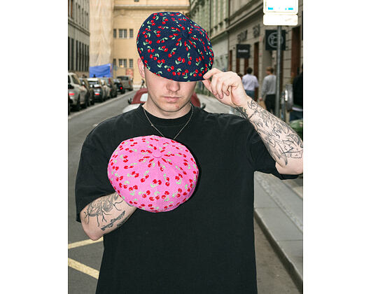 Baskenmütze Kangol - Tropic Cherry Jax Beret - Navy