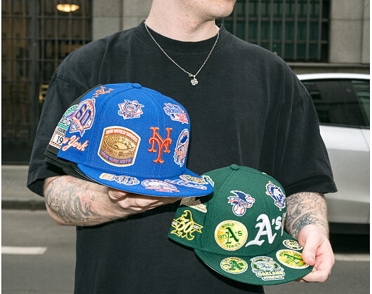 Kappe New Era - MLB All Over Logo 59FIFTY - NY Mets - Team Color