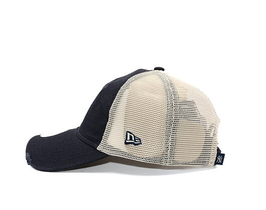 Damen Kappe New Era - MLB Distress Trucker 9TWENTY Trucker - NY Yankees - Navy