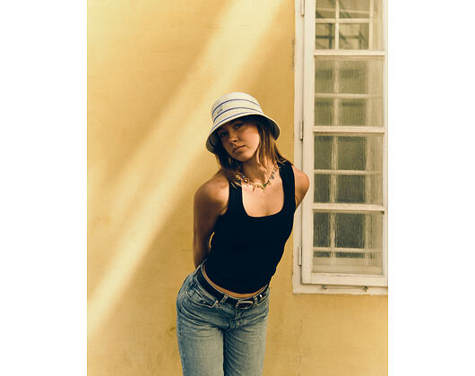 Hut Kangol - Tropic Resort Stripe Lahinch - Butter Chiffon Multi
