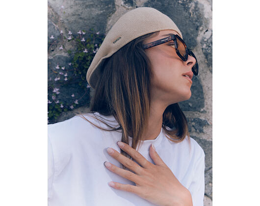 Schiebermütze Kangol Bamboo 507 Beige