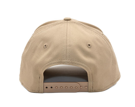 Kappe New Era - MLB Essential 9FORTY A-Frame - LA Dodgers - Camel / Black