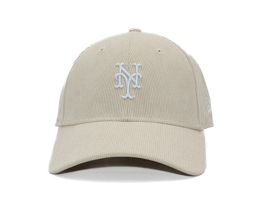 Kappe New Era - MLB Soft Cord 9FORTY - NY Mets - Stone