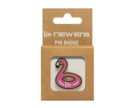 Brosche New Era - Branded Cap Pin Flamingo - Gold