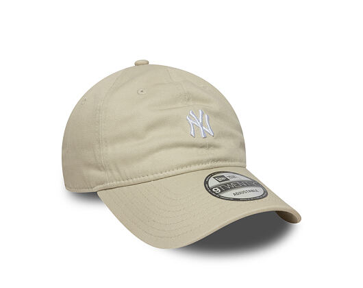 Kappe New Era - MLB Mini Logo 9TWENTY - NY Yankees - Stone