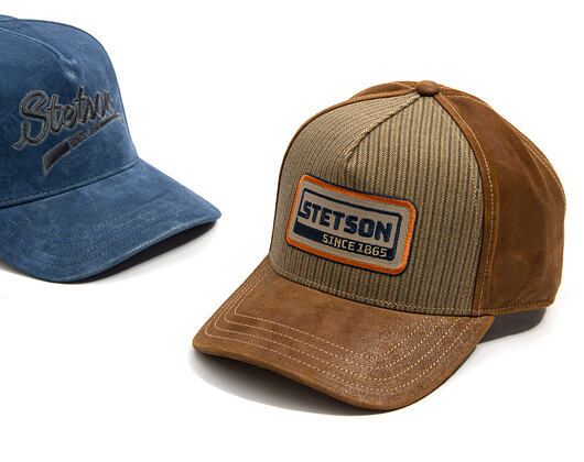 Kappe Stetson - Trucker Cap - Cotton Linen Stripe - 647