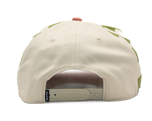 Kappe Brixton - Slow Down Mp Snapback - Sublime Green Gingham/Whitecap