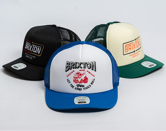 Kappe Brixton - Garnet Np Hp Trucker Hat - Royal/White/Royal