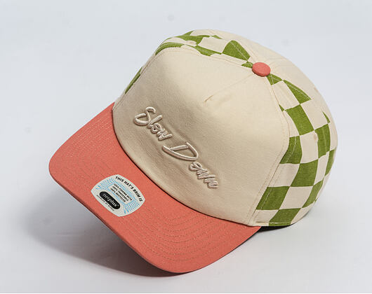 Kappe Brixton - Slow Down Mp Snapback - Sublime Green Gingham/Whitecap