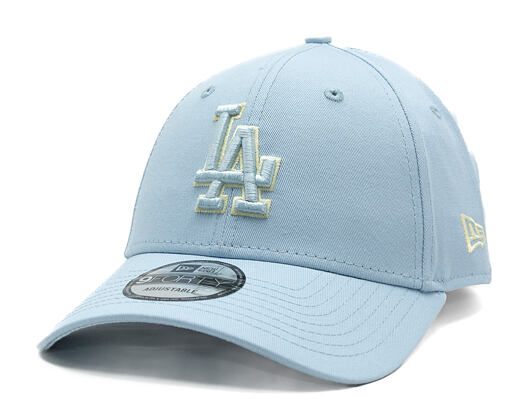 Kappe New Era - MLB League Essential 9FORTY - LA Dodgers - Sky Blue / Yellow