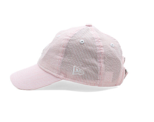 Kinder Kappe New Era - MLB Seersucker 9TWENTY - LA Dodgers - Pink Rouge