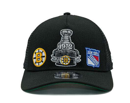 Kappe New Era - NHL AF 26 Champion VC 9FORTY M-CROWN - Boston Bruins - Black