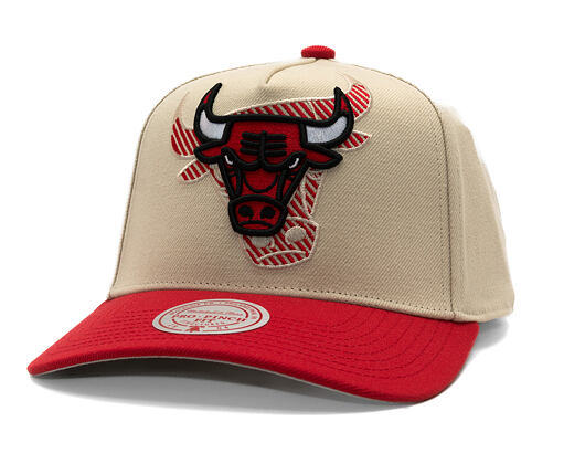 Kappe Mitchell & Ness - Off Tilted - NBA - Chicago Bulls - Off White