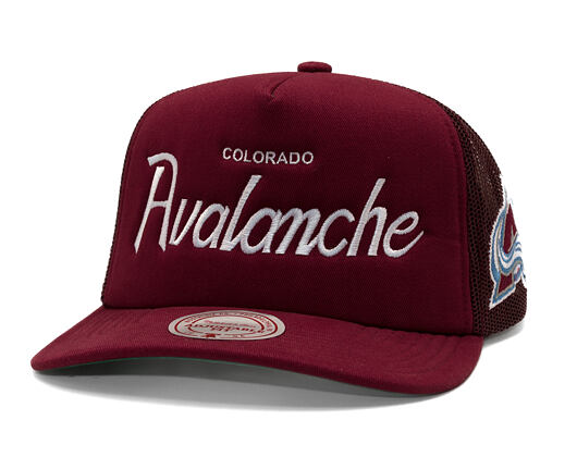 Kappe Mitchell & Ness - Head Coach Trucker - NHL - Colorado Avalanche - Maroon