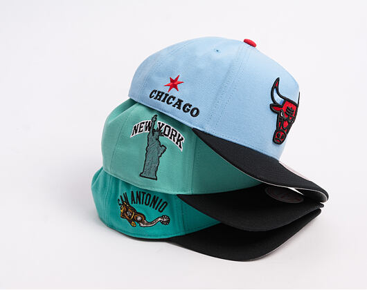 Kappe Mitchell & Ness - In The City - NBA - Chicago Bulls - Light Blue